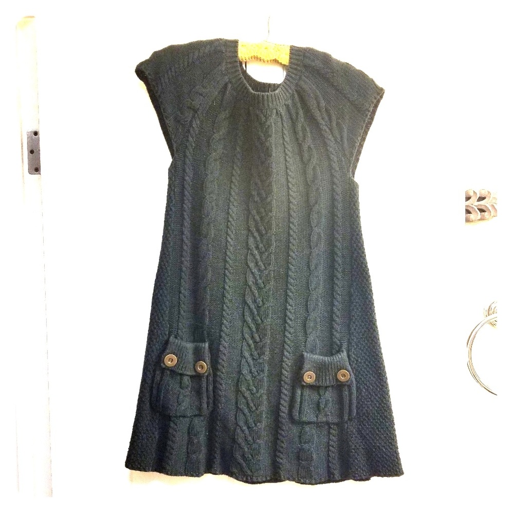 Chic Green sweater dress